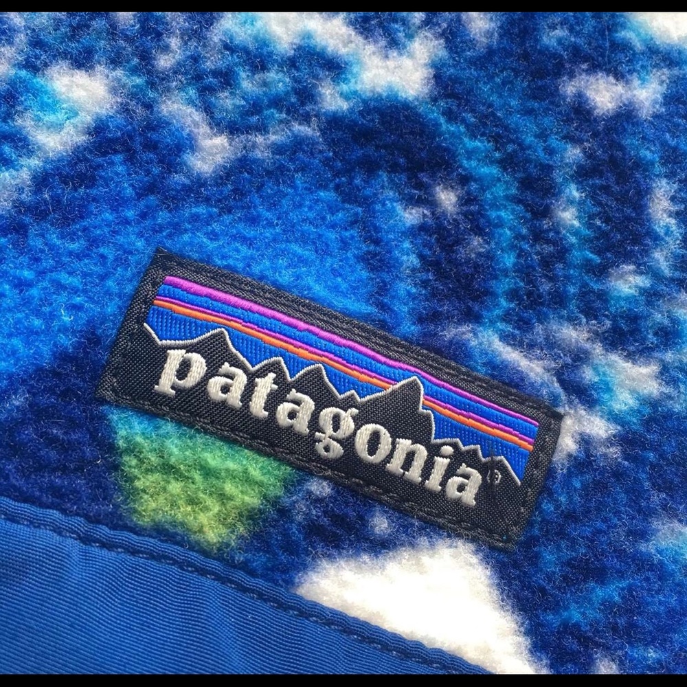 **SOLD** Patagonia Fitzroy Wave Snap-T Synchilla - Picture 5 of 8